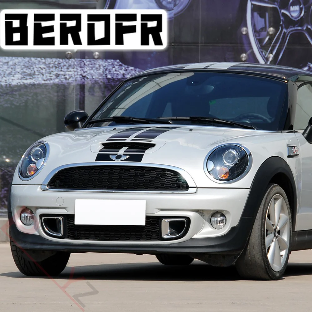 

Наклейка на крышу капота автомобиля, наклейка на крышу двигателя, Аксессуары для мини медного купе R58 Cabrio R57 Roadster R59 JCW