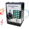 Electric Piggy Bank Cartoon Fingerprint Password Cash Box Saving Money Automatic Atm Machine Safe Pretend Play Toy Children Gift 4