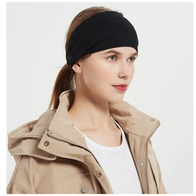 Men Women Sports Headband Sweatband Stretch Elastic Gym Fitness Running Yoga Headwrap Breathable Quick-dry Absorbent Hair Bands 3
