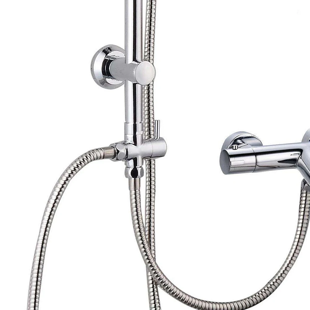 1-2PCS Diversion Valve Tap Anti-scratch Faucet T Adapter Corrosion Resistant Shower Head Diverter Valve Bathroom Accessories 6