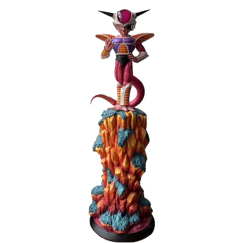 48Cm Dragon Ball Frieza Figure Freezer Namek White Hole One Form Action Figures Pvc Anime Statue Collection Toys Model Gifts