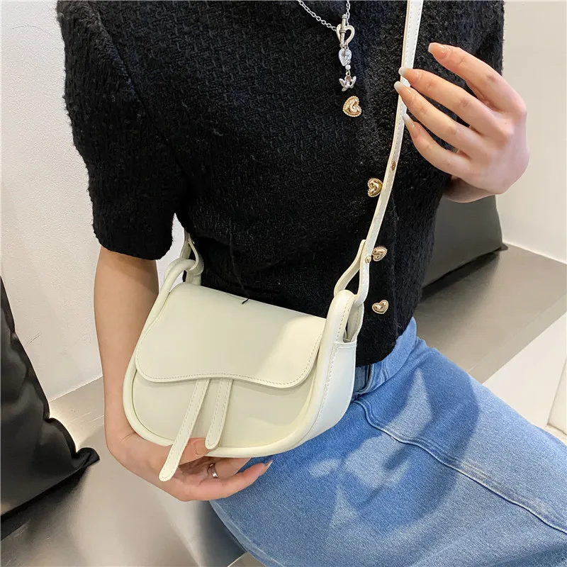 Fashion Saddle Bag New Small Shoulder Bags for Women High Quality