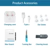 FHC Best Hearing Aids C420 Rechargeable Invisible For Deafness Elderly Adjustable Micro Wireless Hearing Aid Sound Amplifier 6