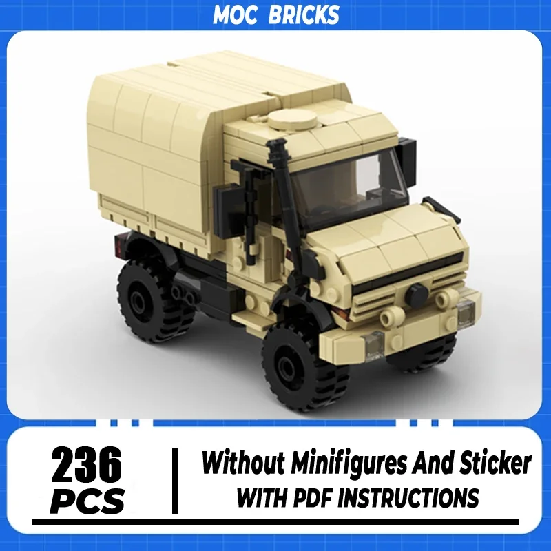 

Moc Building Bricks Military Model U4000 German Army Vehicles Technology Modular Blocks Toys Assembly Brick Holiday Gifts