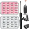 20/40PCS Rubber Car Vacuum Tyre Repair Nail Kit Mushroom Nails Screw in Tire Repair Plugs Car Tire Accessorie Tire Repair Nails