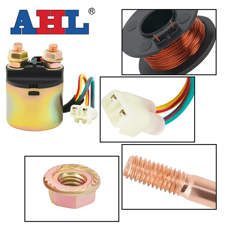 Reliable Starter Relay Solenoid For Honda TRX500 Foreman & Rubicon ATVs (2001–2014) – Easy Install, 60-Day Warranty