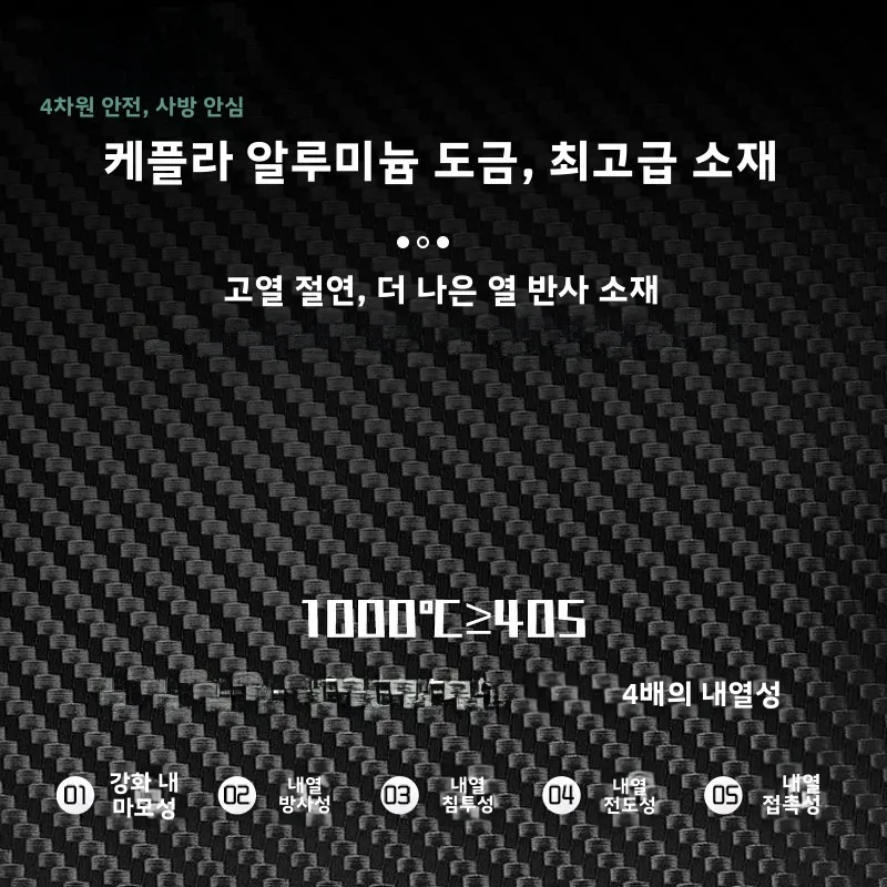 내화성 내열성 의류의 4가지 특성 1000도 고온에 강한 전해 알루미늄 제련용 알루미늄 호일 코트