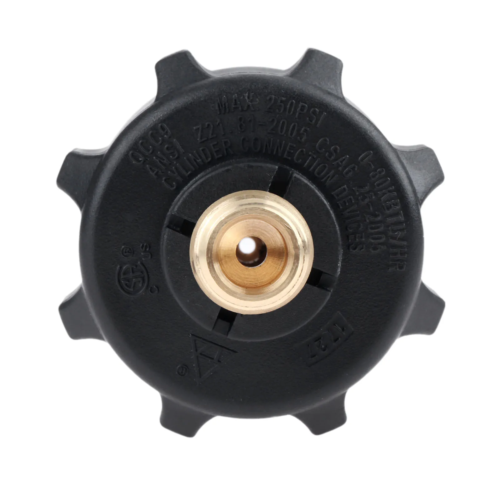 Propane Tank Refill Adapter 1pc QCC1 Propane Refill Adapter with Nut for Tank BBQ Camping