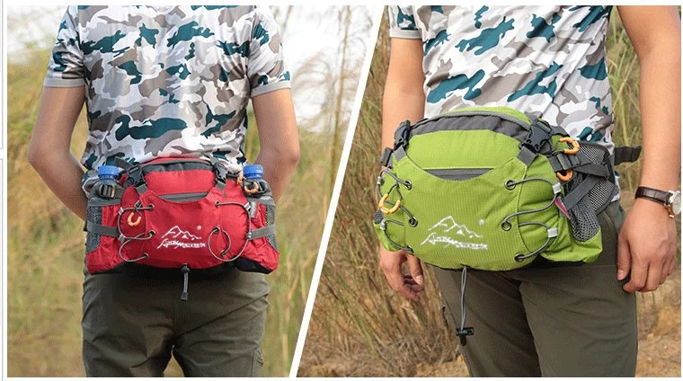 Camping Waist Chest Bag Outdoor Nylon Shoulder Bag Crossbody Travel Cycling Bicycle Riding Running Handbags Climbing Men's Bags 3