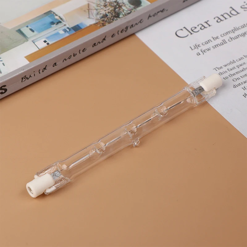 100/200/300W Halogen Lamp 118mm Double Ended Linear R7s Halogen Light Bulb AC230V Household Decor R7s Bulb halogen bulb