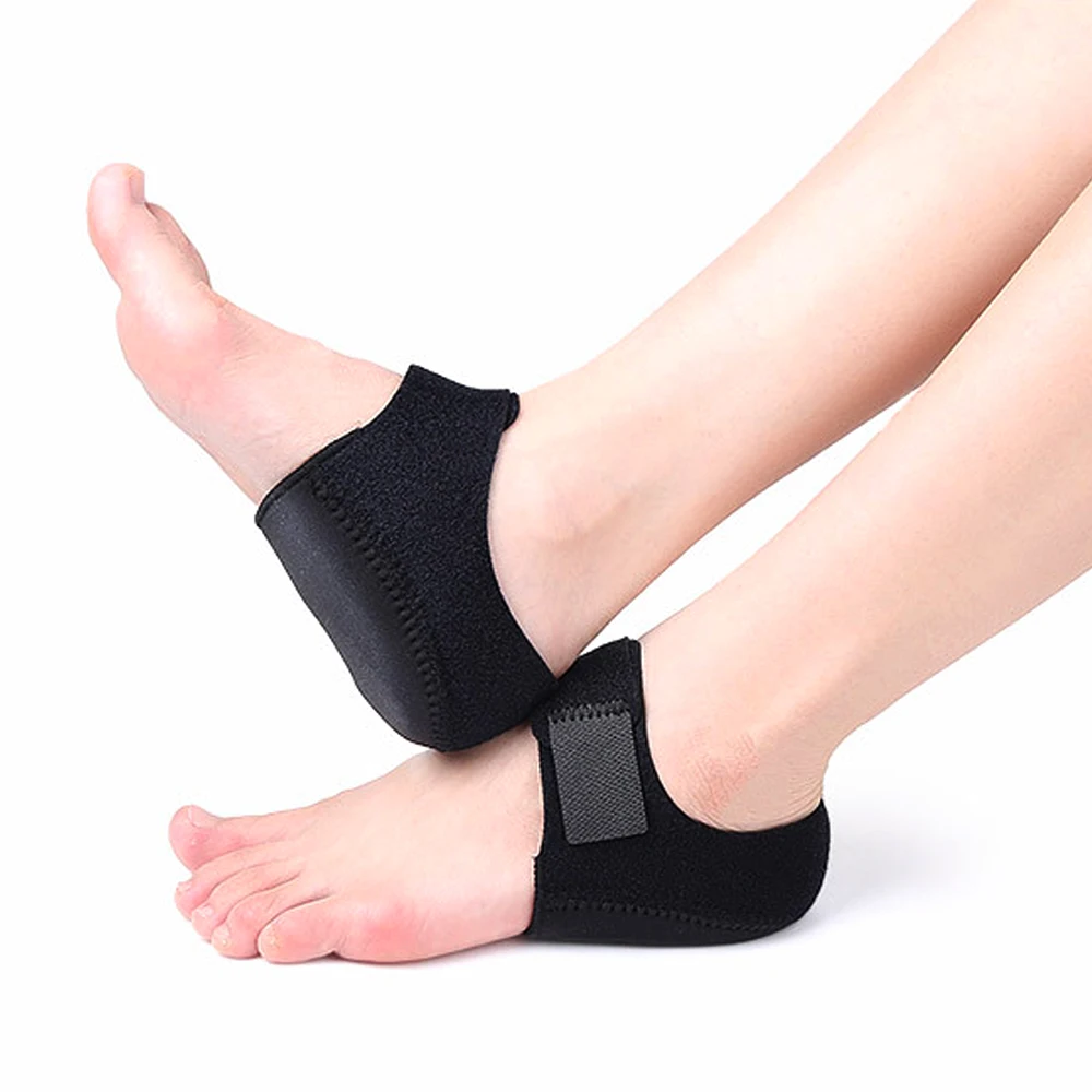 GetUSCart- Plantar Fasciitis Heel Cups for Heel Pain ?Updated Version? Heel  Protectors Heel Sleeves Pads, Heel Support for Heel Pain, Heel Spur,  Cracked Heels for Women and Men (Black, M 8.5-12 / W 10-13)