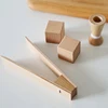 Children Pretend Play Kitchen Toy Wooden Simulation Milk Tea Set Children Role Play Game for Girls Boys Imitation Game Education 6