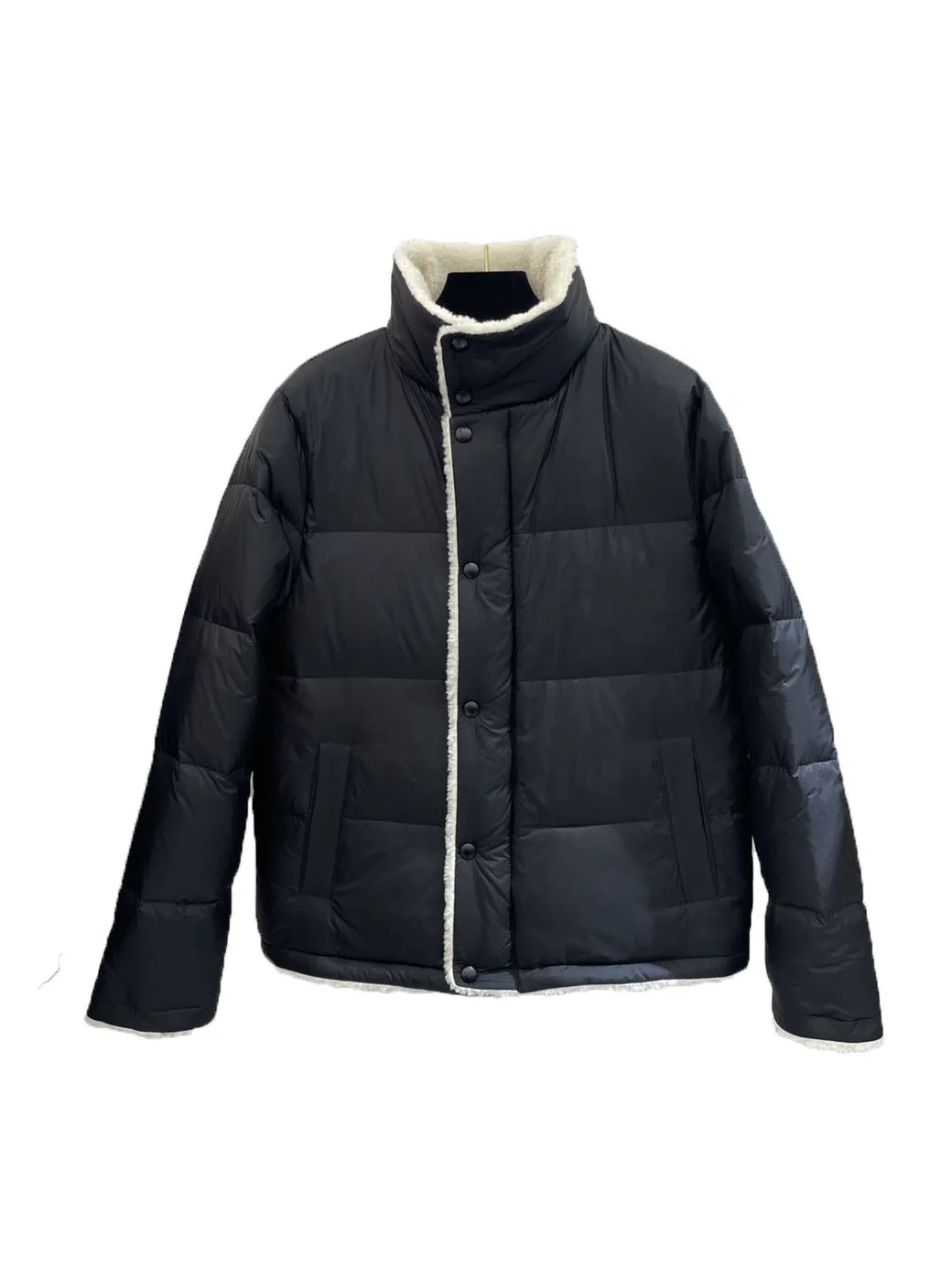 

Hooded collar down jacket warm and cozy casual fashion 2024 winter new 1031