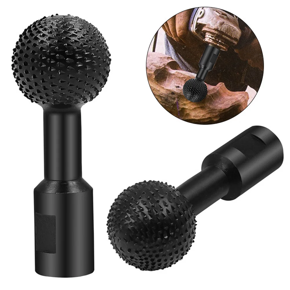

Sphere Rotary Burr Rotary Grinding Head Ball Gouge Power Carving Tools for Carving /Polishing, Angle Grinder Ball Grinding Head