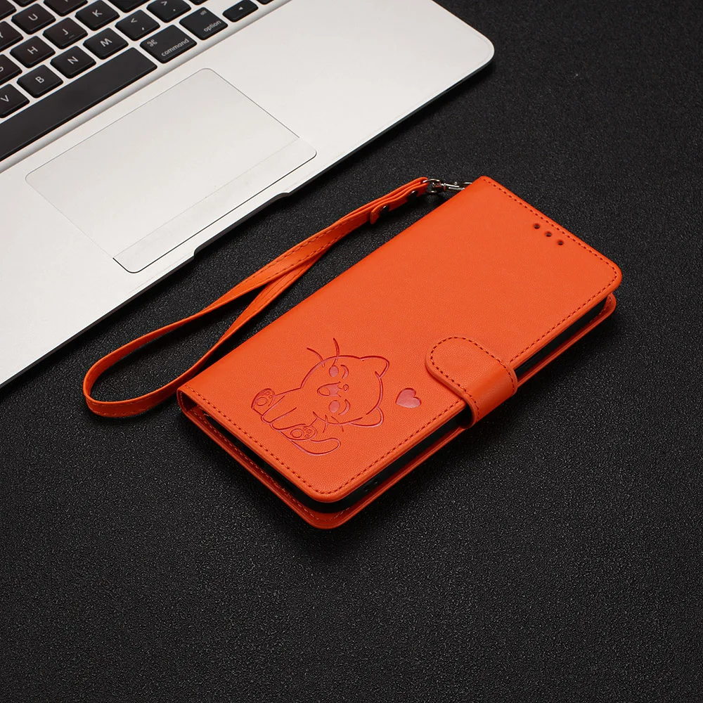 Elegant Leather Wallet Phone Case with Card Slots - Stylish and Durable Cover