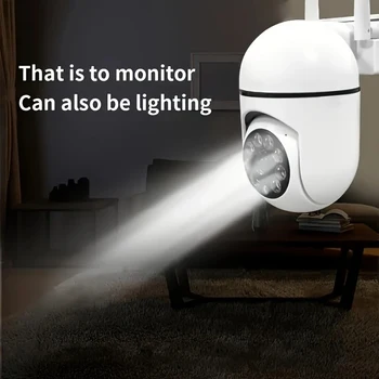Security Camera 1080P HD Camera 355° Video Surveillance Camera Night Vision 2.4G WiFi Outdoor Security Protection Monitor 1