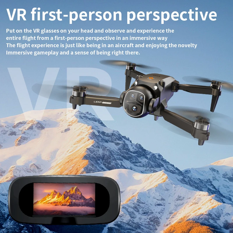 Drone H21 avec VR 4K HD WiFi FPV Caméra GPS Professionnel