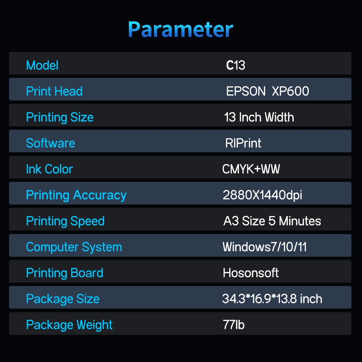 A3 XP600 DTF 프린터 A3 DTF 프린터 ImpresoraTransfer 프린터(셔츠용 오븐 포함) 청바지 모자 가방 섬유 프린터 DTF 기계