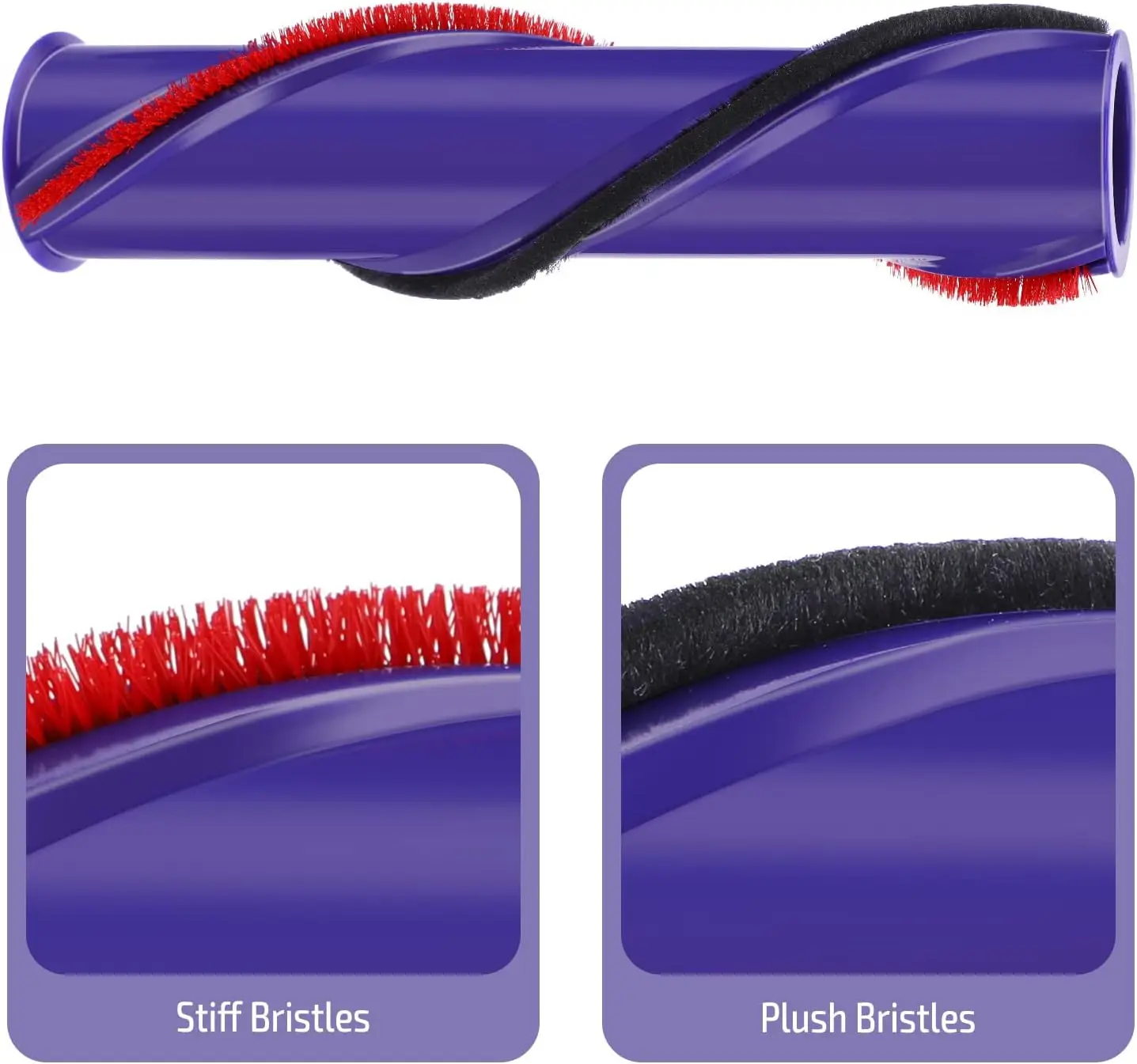 Enhanced Brush Roll for Cordless Vacuum Cleaners - Premium Replacement Electric Brush Head Roller Bar