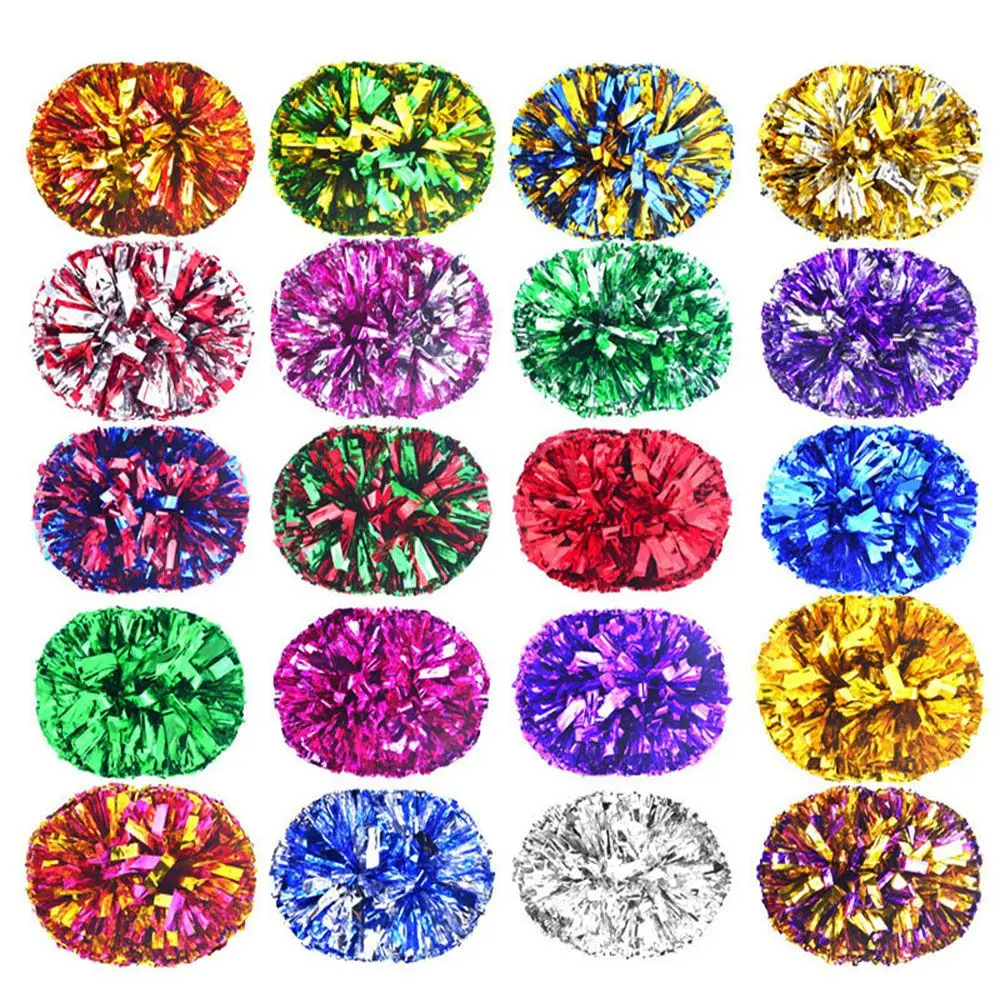 28cm Game Pom Poms Cheering Ball Sports Match Vocal Dance Party Concert Decorator Props Club