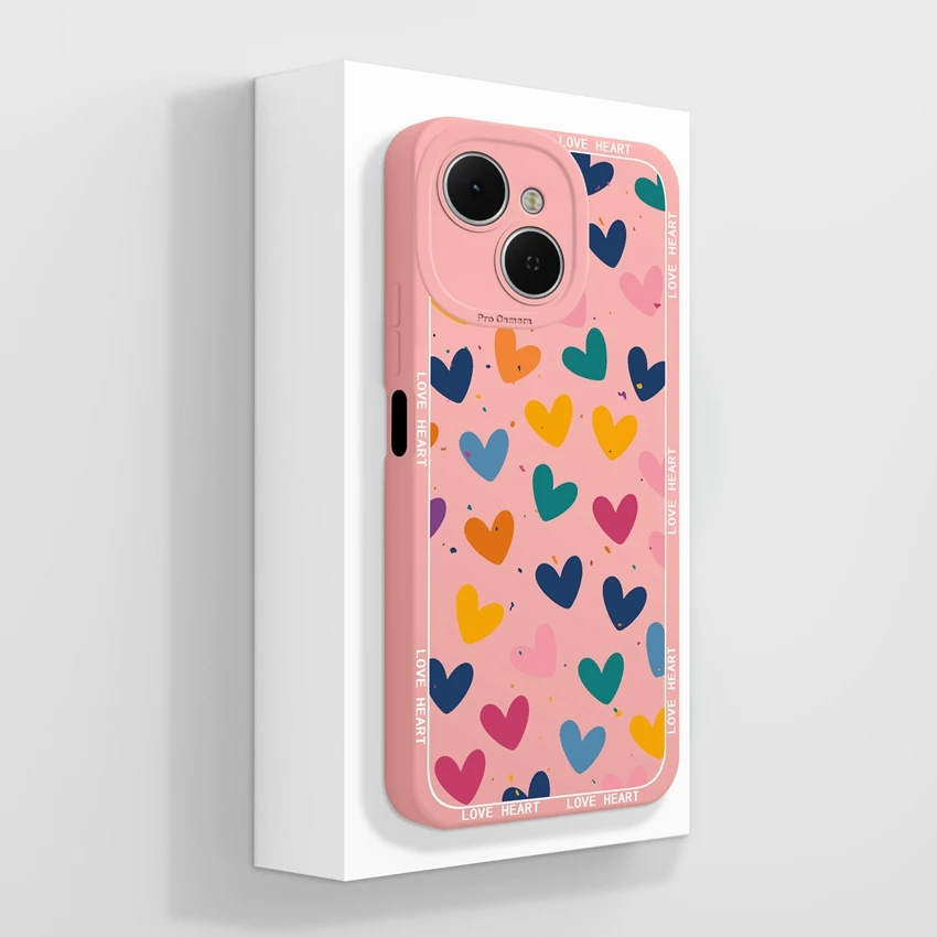 Cute Rabbit Shockproof Silicone Phone Case - Tecno Spark 40C