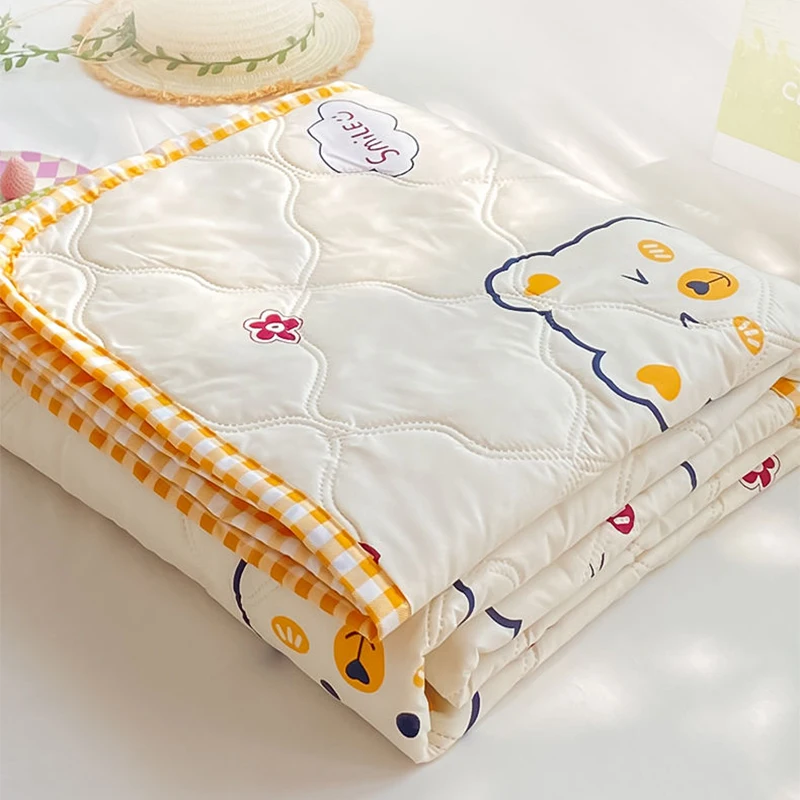 Lato Cute Cartoon pocieszyciel dorosłych dzieci królowa duży rozmiar łóżko pojedyncze, podwójne cienki pocieszyciel koc fajne kołdra narzuta dla domu