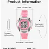 SYNOKE Student Electronic Watch Waterproof Sports Children Watch Glow Multi Function Digital Watch Seven Colors Light Gift 3