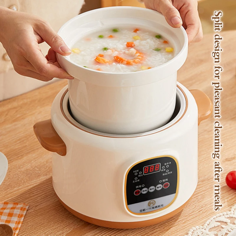 Automatic Ceramic Electric Stew Cooker Automatic Baby Supplement Stew Pot
