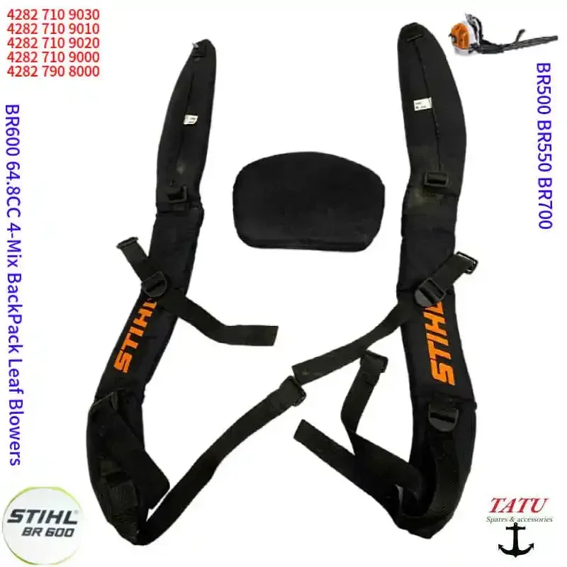 BR600 Blower Parts STIHL Backpack Blower Shoulder Straps