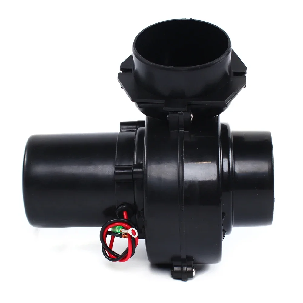 3-Zoll-Einlass-kompatibler 2,31 lbs leichter elektrischer Turbolader-Lüfter, 1,05 kg ABS-Material, Motor-Turbo-Lüfter, schwarz, für Autos, LKWs – Detail 7