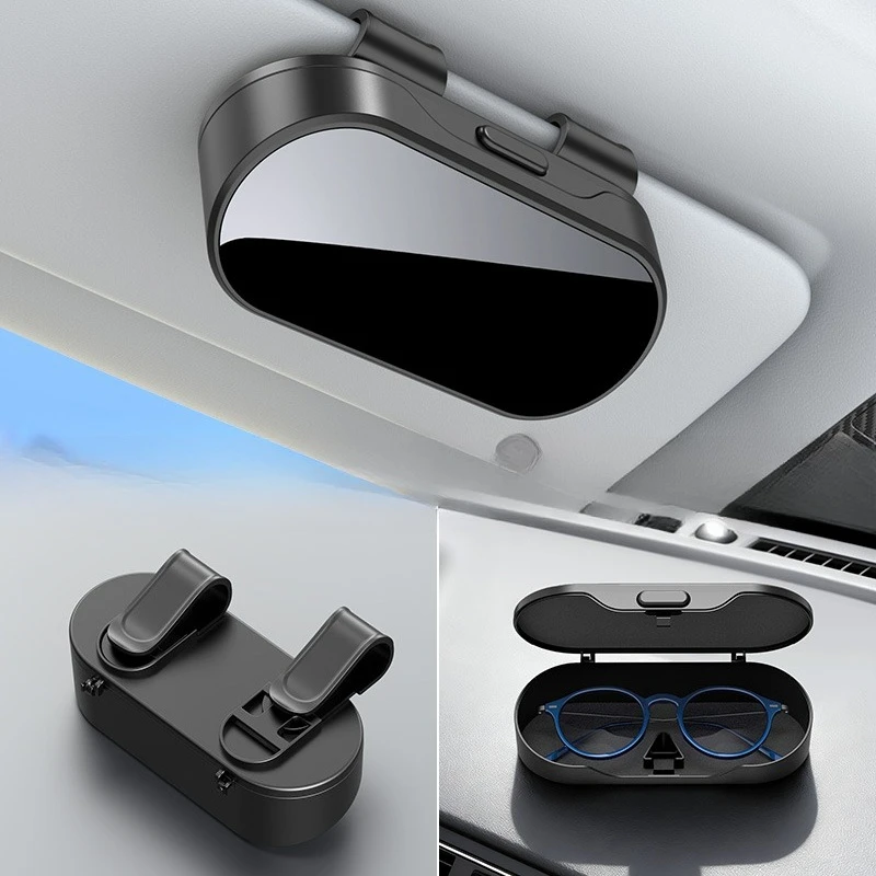 Portable Car Sunglasses Storage Holder