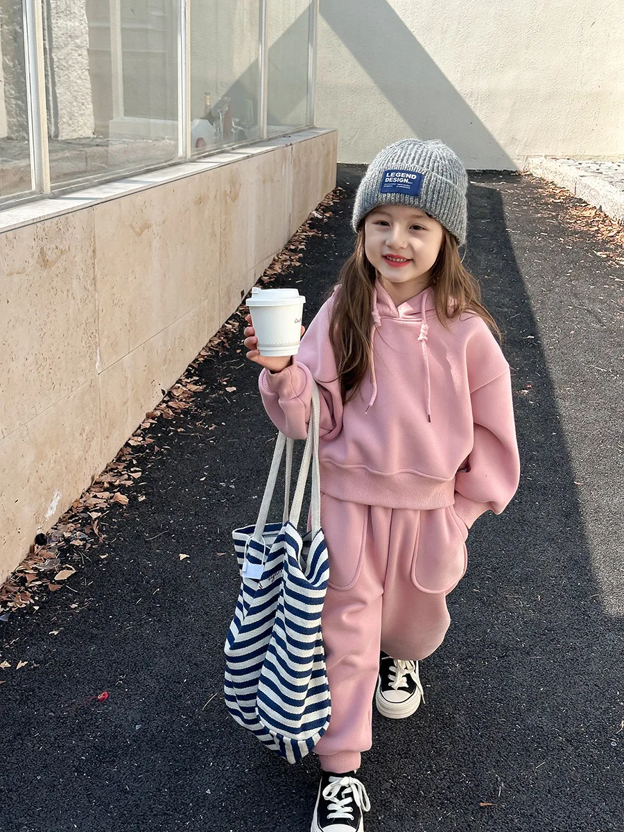 

New Spring Autumn Baby Clothes Suit Children Girls Jacket Pants 2Pcs/Sets Kids Outfits Toddler Casual Costume Infant Sportswear