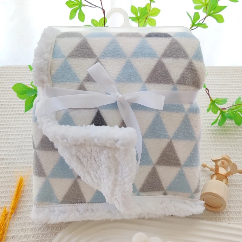 Warp Knitted Childrens Fleece Fabric Clair De Lune Star Fleece