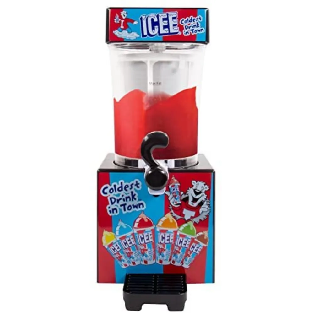 Home Countertop Slushie Maker. New for 2023. Creates up to 34Floz of Ice Cold ICEE Slushy. Make Ice Cold 3
