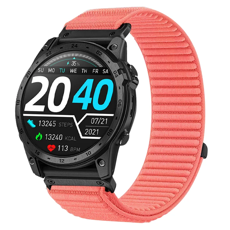 Quick-Release Breathable Nylon Watch Strap in Multiple Sizes