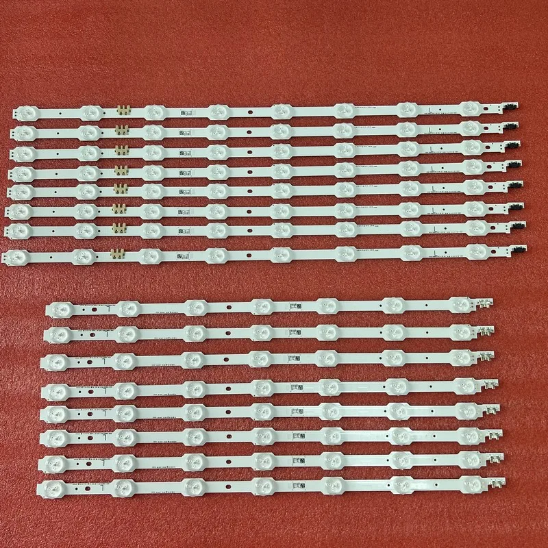 16 PCS LED Backlight Strip for TV UE55HU7200S UE55HU7200U UE55HU7100 UN55HU7250 UN55HU7200 2014SVS55 CURVED 3228_R07 L08