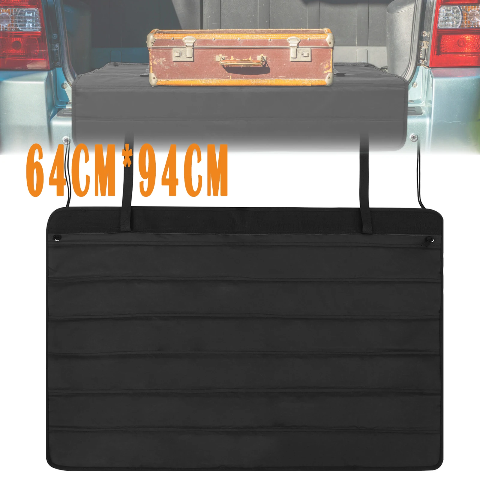 Nonslip Wear-Resistant Foldable Trunk Mat & Bumper Protector