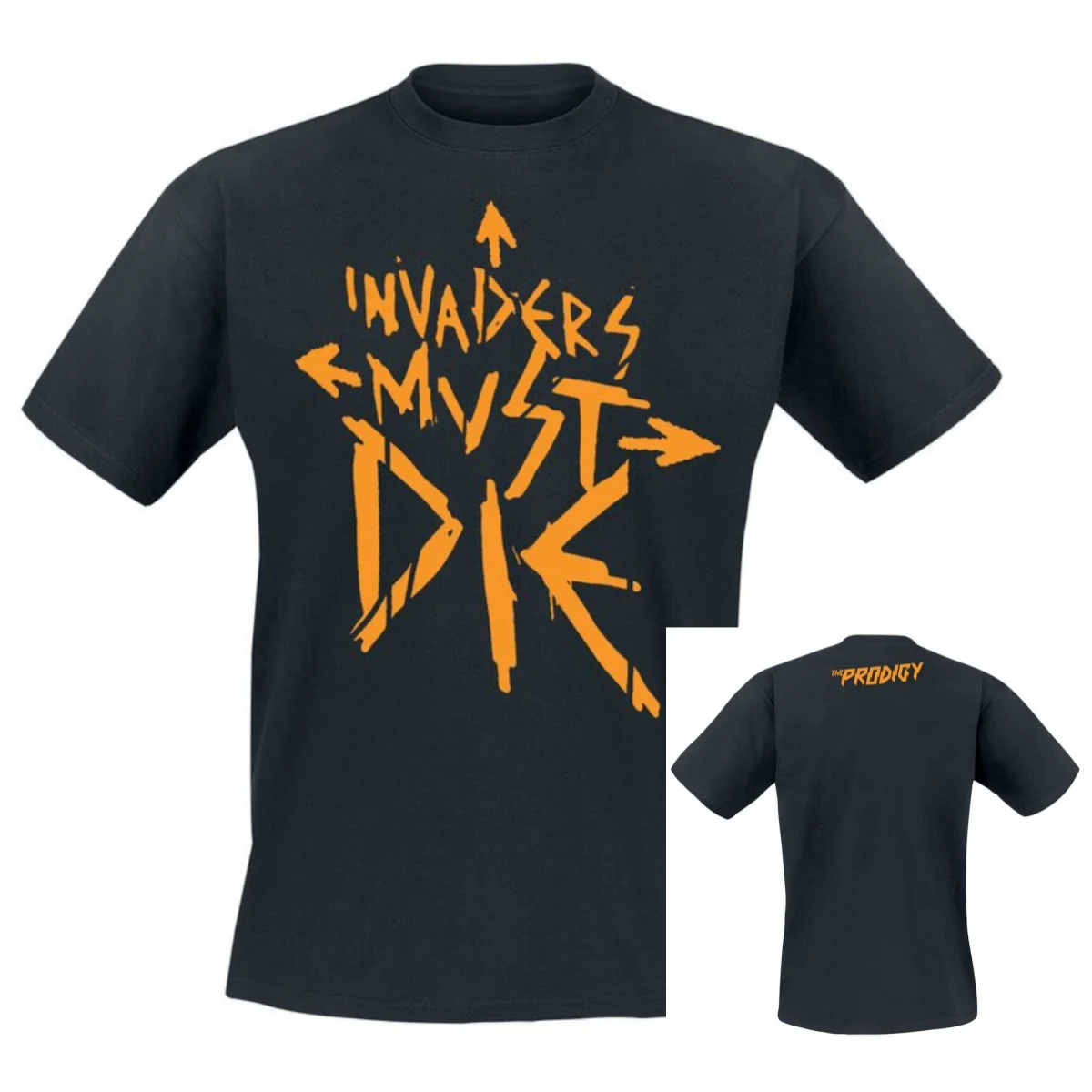 Invader Must Die The Prodigy T-Shirt, 100 % Baumwolle, Grafik-T-Shirt für Männer und Frauen, Sommer-Streetwear-Top