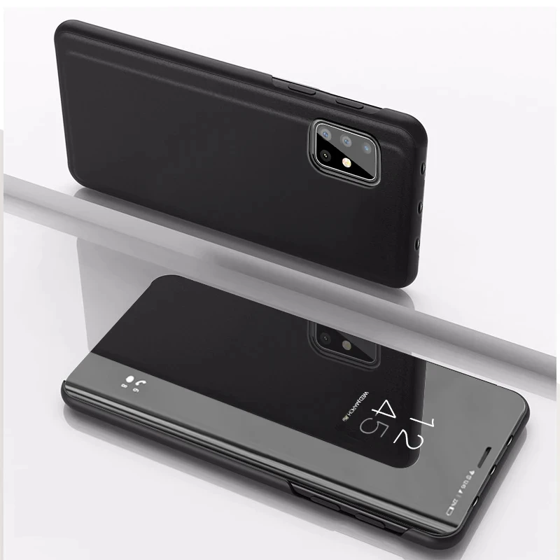Luxury Flip Mirror Phone Case with Stand Holder - Enhanced Protection and Style