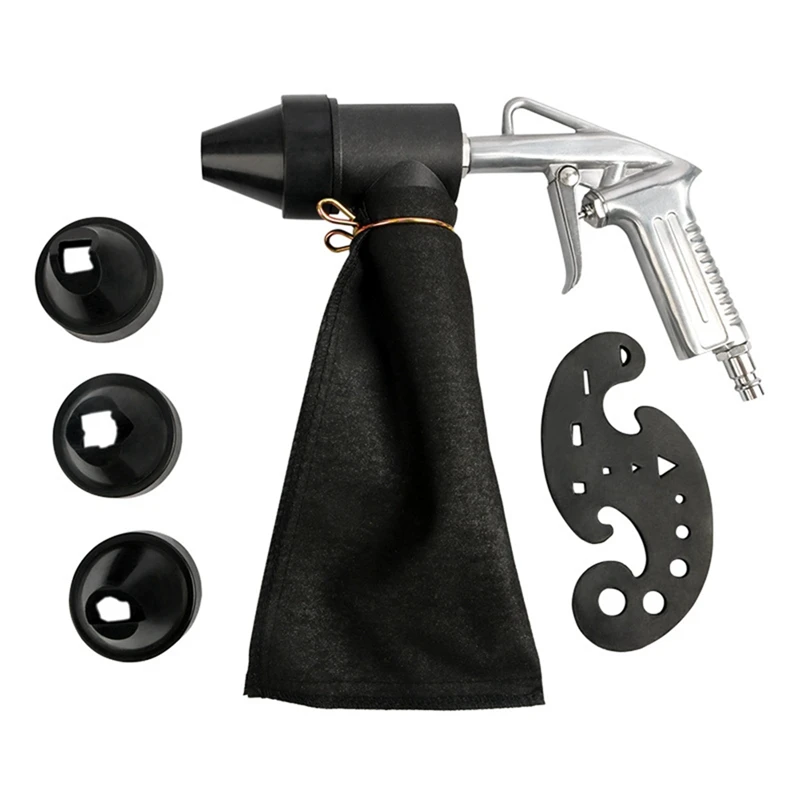 Pneumatic Sandblasting Tool Kit Sand Blasting Machine Set Versatile Sandblaster Handheld Polishing Machine Rust Remover-N29R