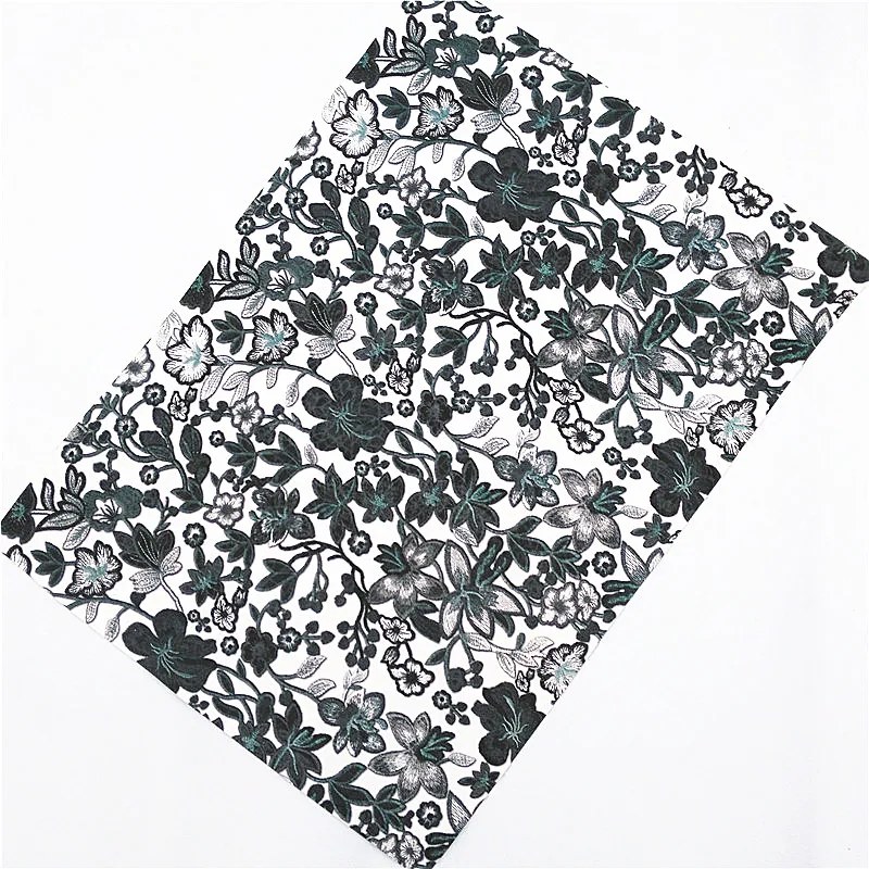 Black and White Floral | JRV Paper