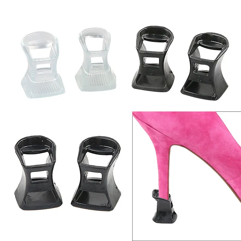 50 pairs Heel Protector For Womens Shoes Horseshoe Shape Non-slip Anti-wear Heel Shoe Cover Shoes Accesories