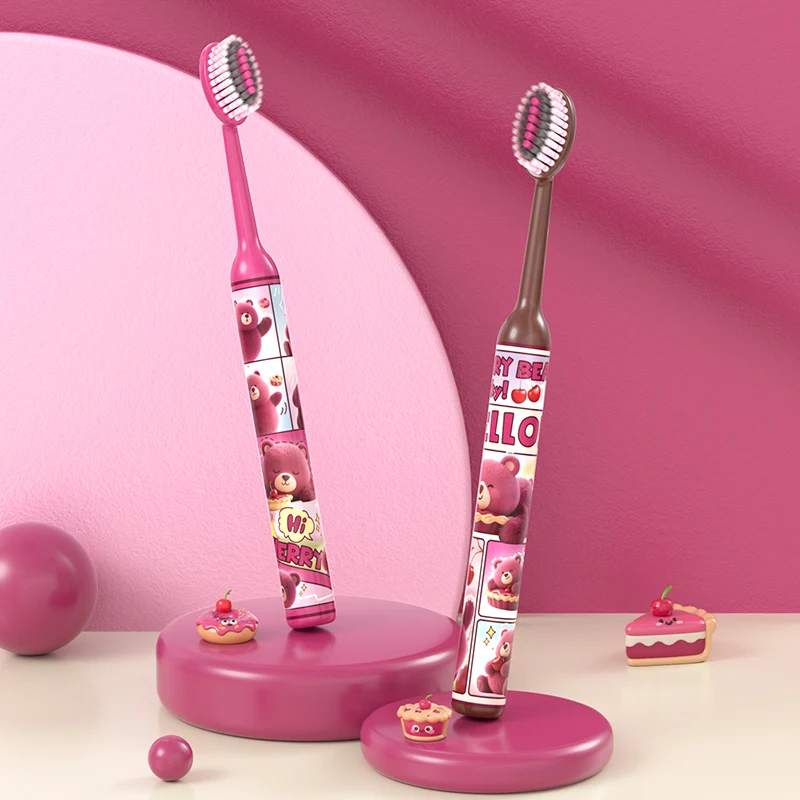 3/박스 고급 칫솔 세트 구강 관리 부드러운 모발 세척 가정용 청소 치아 도구 성인의 일상 생활에 적합