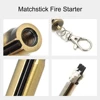 Xiaomi Metal Keychain Match Lighter Portable Retro Waterproof Lighter Emergency Survival Equipment Lighter Barbecue Camping Gift 2