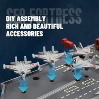 S19 RC Aircraft Carrier Warship Remote Control High Speed Ship Dual Motor Model DIY Assembly Kits Kids Toys Boy Christmas Gift 2