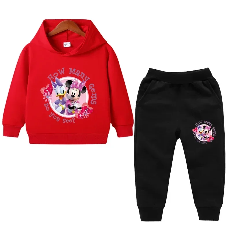 thumbnail image 1 of Ropa de primavera para niños, suéter de manga larga con capucha y pantalón de Frozen Elsa para niñas, conjuntos de 2 piezas, ropa para niñas pequeñas, 1 of 5