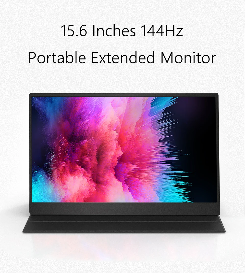 ޴  100% sRGB USB C HDMI 144Hz, PS5 ġ Ʈ Ʈ ̹ PC ̸   ÷, 15.6IN 144Hz