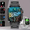 2024 New Outdoor Smart Watch Men 1.96" Screen IP68 Waterproof Watches Bluetooth Call Smartwatch Multiple Sports For Android IOS 1