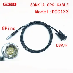 SOK-KIA Cable For SHC250/SHC2500/PC DOC133 8pins to DB9/F data cable GRX1