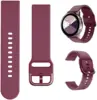 Bracelet montre en Silicone, 22mm 20mm